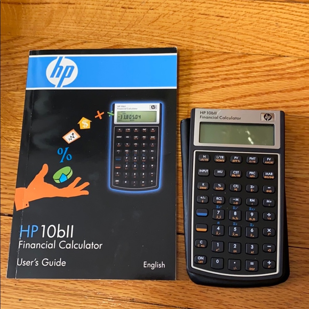 HP financial calculator